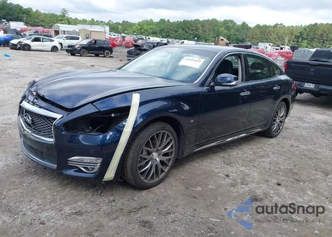 2017 Infiniti Q70L 3.7X z USA, uszkodzony, nr VIN JN1BY1PR4HM210233